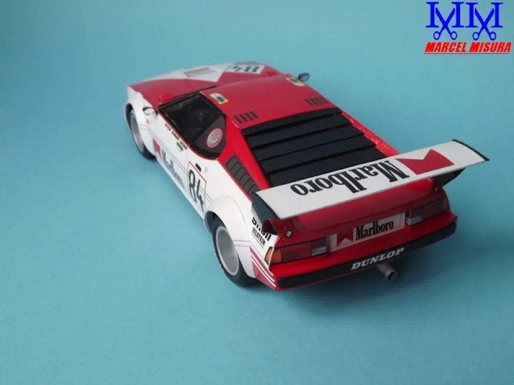 Papierový model BMW M1 Marlboro LM1980